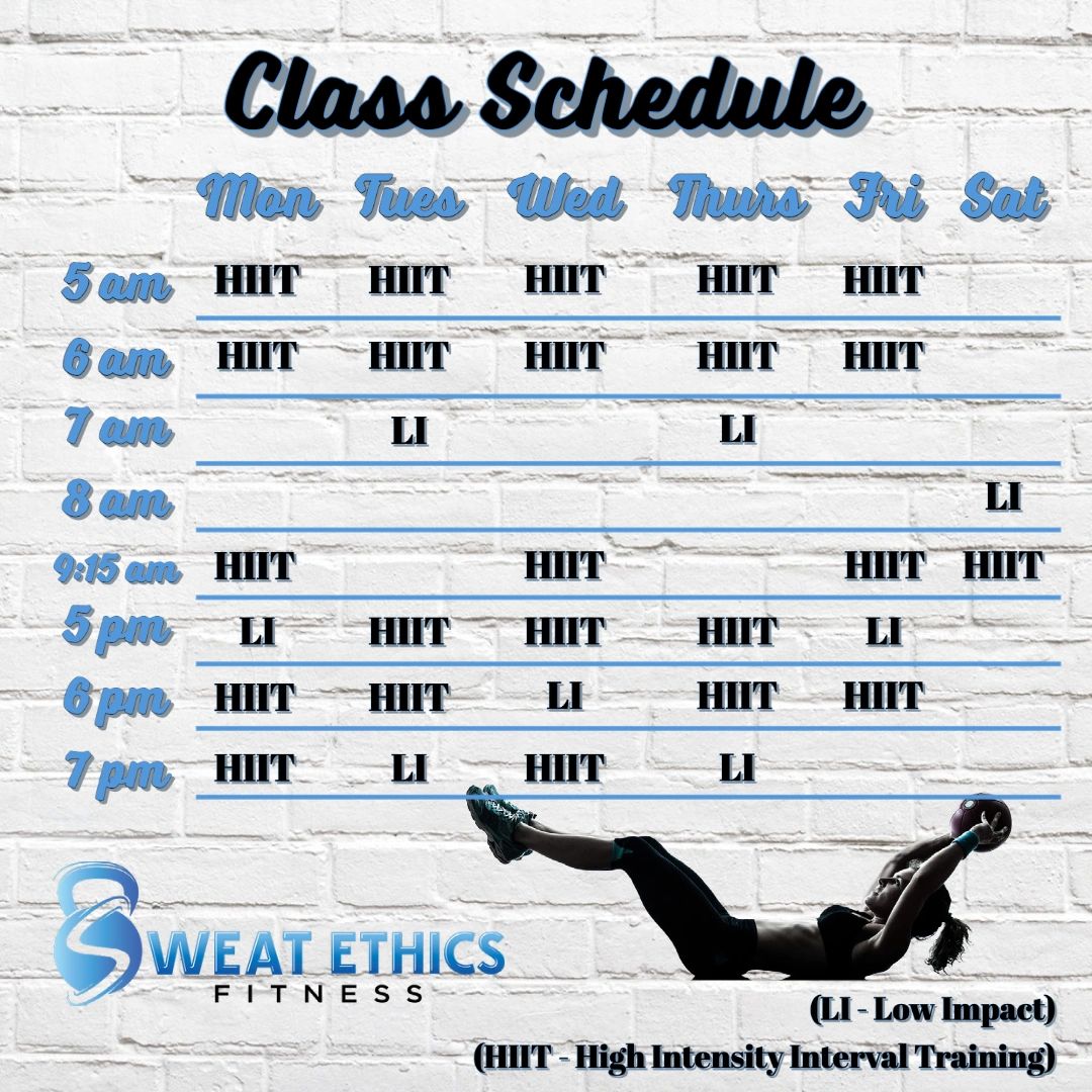 Sweat Ethics Fitness Gym, Fitness Classes